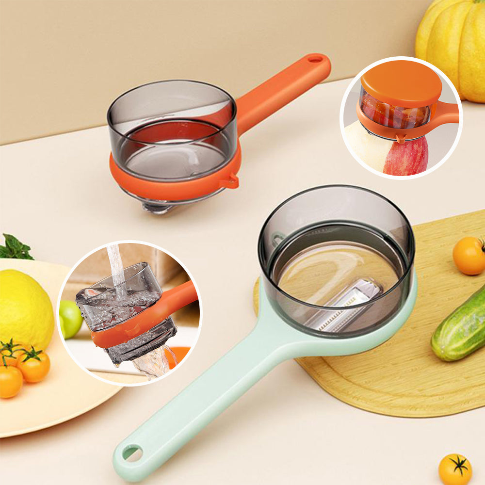 Multi-Functional Mess Free Peeler