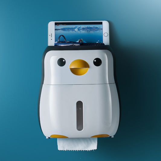 Adorable Penguin Roll Paper Holder